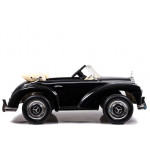 Elektrické autíčko Mercedes Benz 300S Retro - lakované - čierne